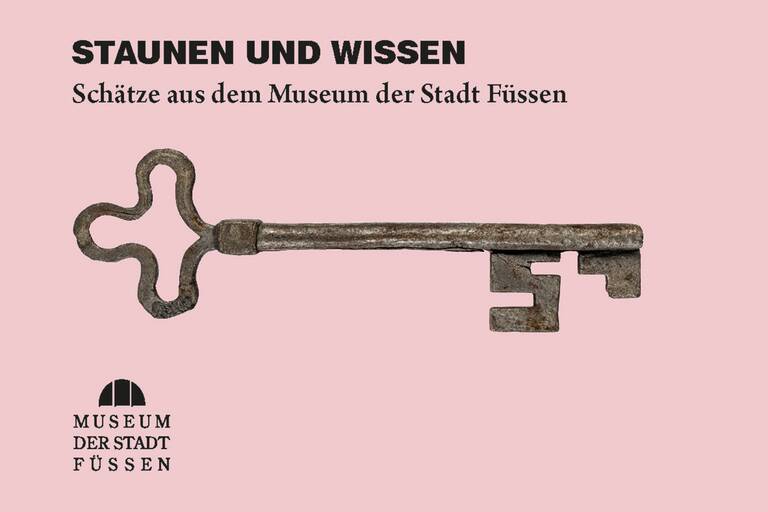 Bild mit Hinweis auf Sonderausstellung "Staunen und Wissen"