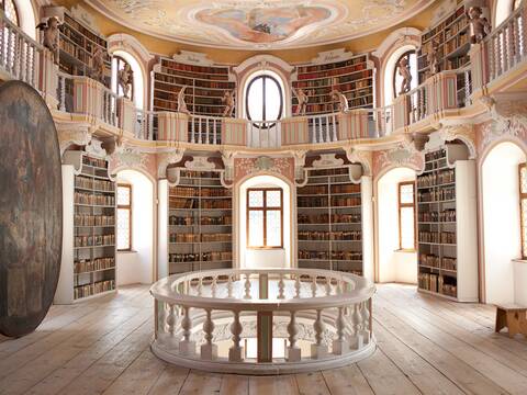 Klosterbibliothek St. Mang