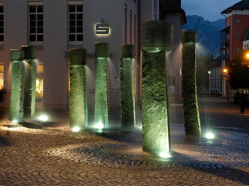 Siebensteinbrunnen in der Innenstadt